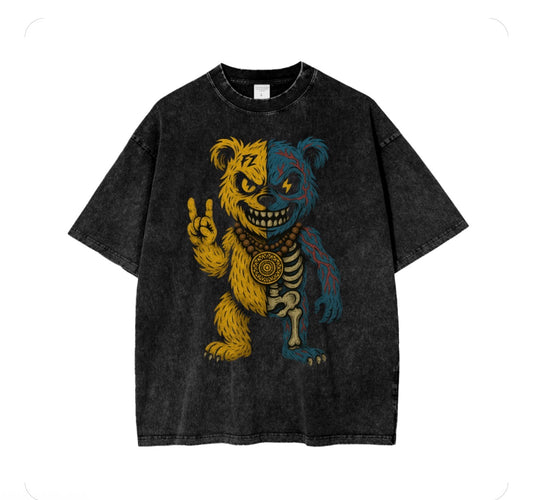 Chakra Bear tee